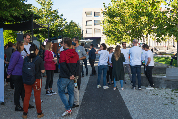 Biopôle life on campus